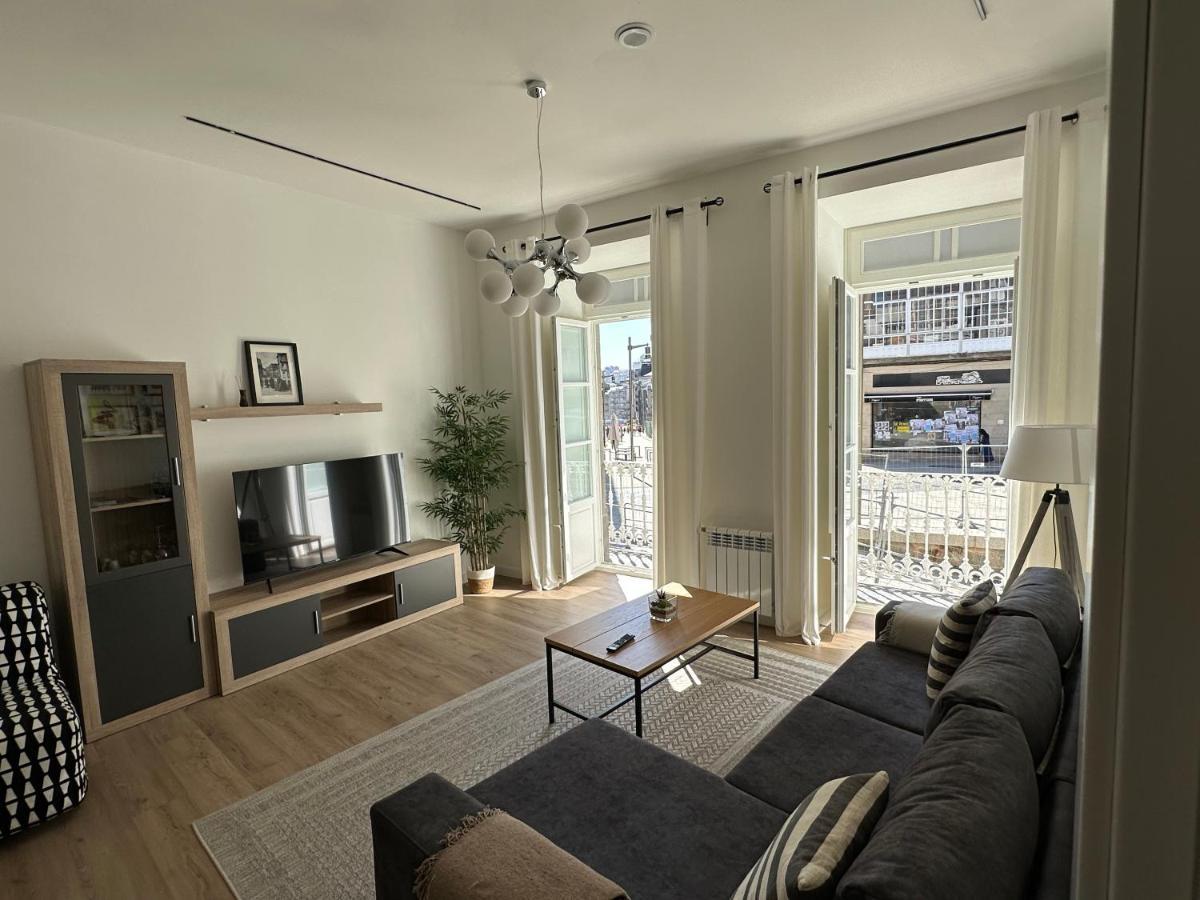 Apartamento Vigo Centro Puerta Del Sol Exteriör bild